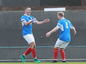 All the action as Newcastle Town beat Chasetown