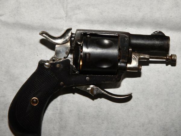 Kemeel Reid hid a Bulldog revolver loaded with three 0.32 calibre bullets in the loft of his home 