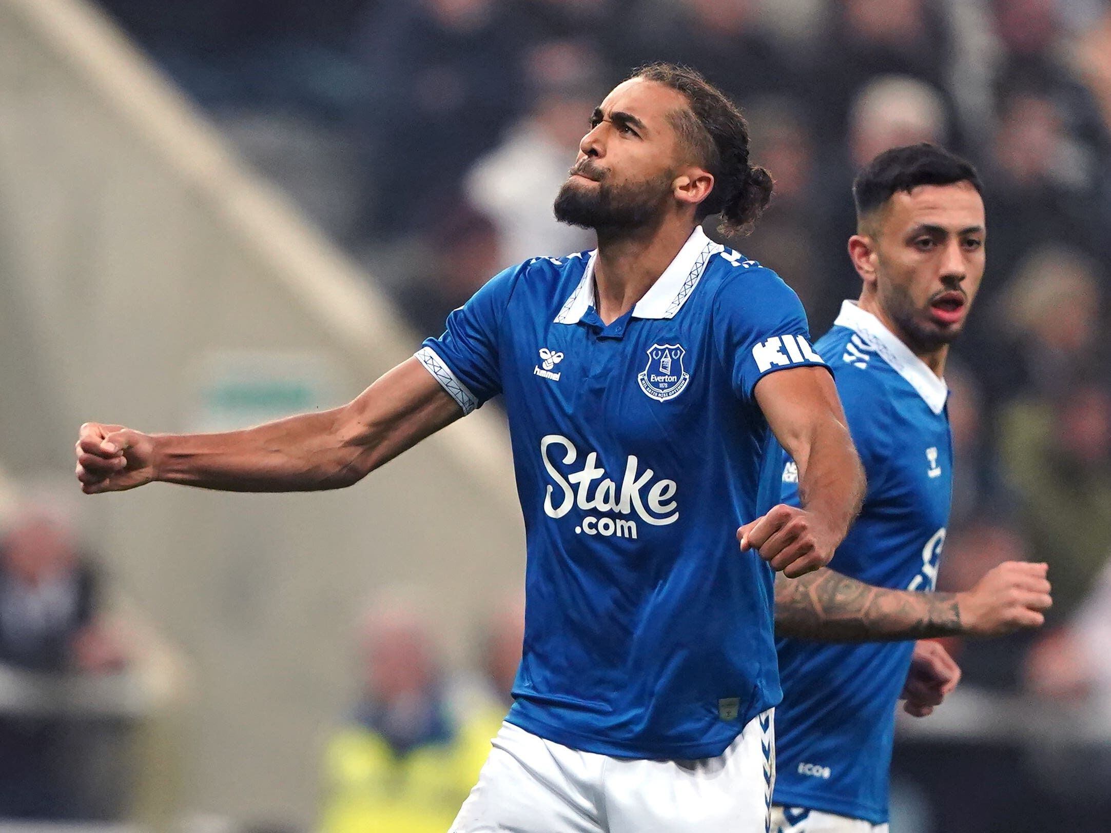 Dominic Calvert-Lewin ends goal drought to earn Everton a point at Newcastle