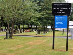 Around 60 people attended the funeral service at Streetly Crematorium and Cemetery against lockdown advice