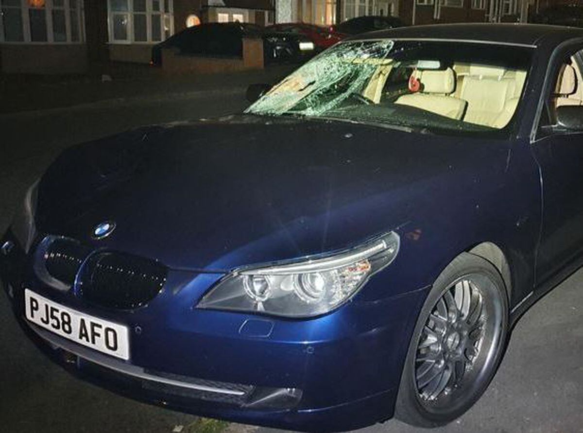 West Midlands Police have issued a photograph of the car involved in the fatal hit-and-run.