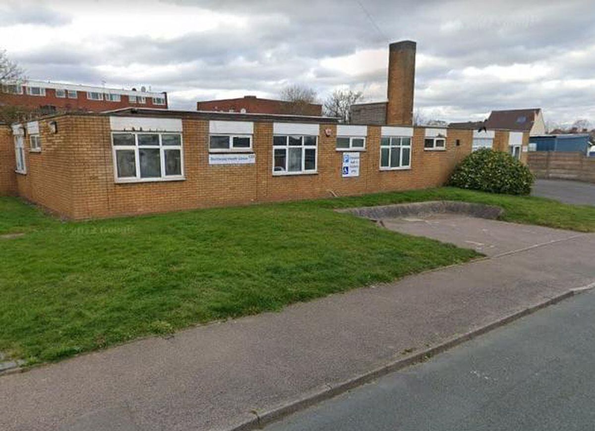 The former Burntwood Health Centre building on Hudson Drive, Burntwood. Photo: Google