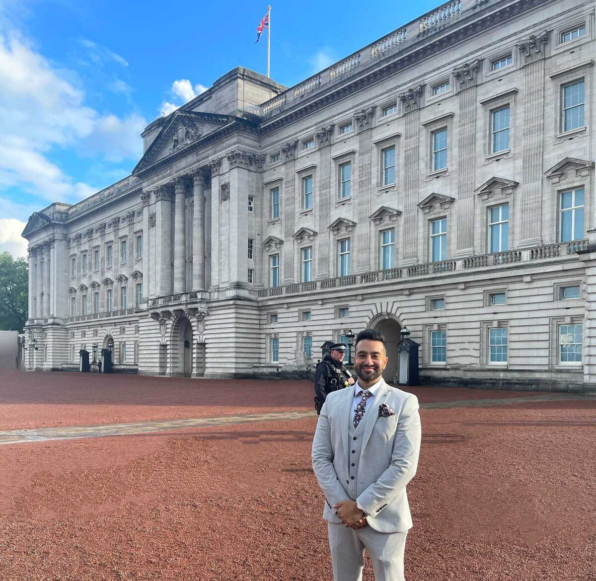 Dr Mohit Mandiratta attended the Royal Garden Party at Buckingham Palace