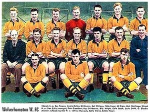 The wonderful Wolves in the 1950s.