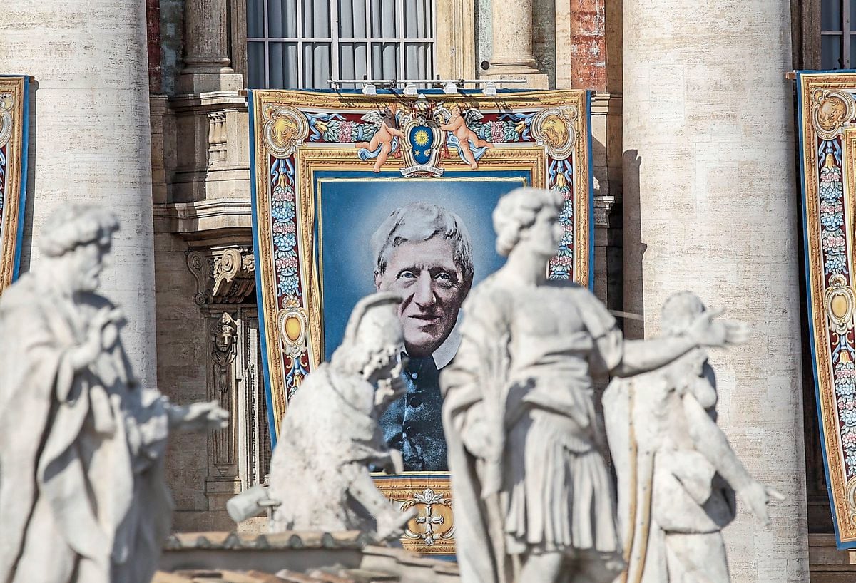 The elevation ceremony at the Vatican for Cardinal John Henry Newman