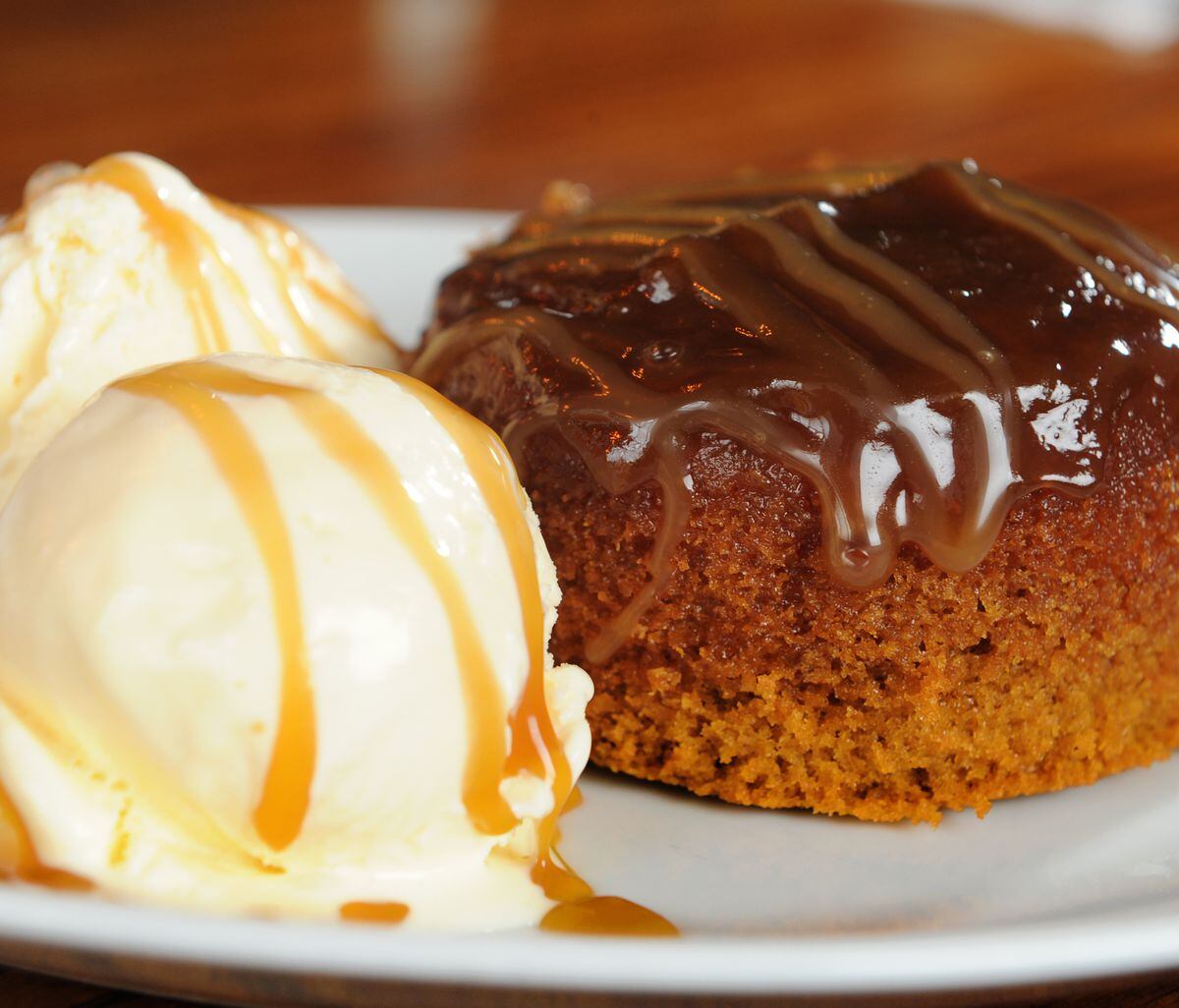 Sticky Toffee pudding was a real treat
