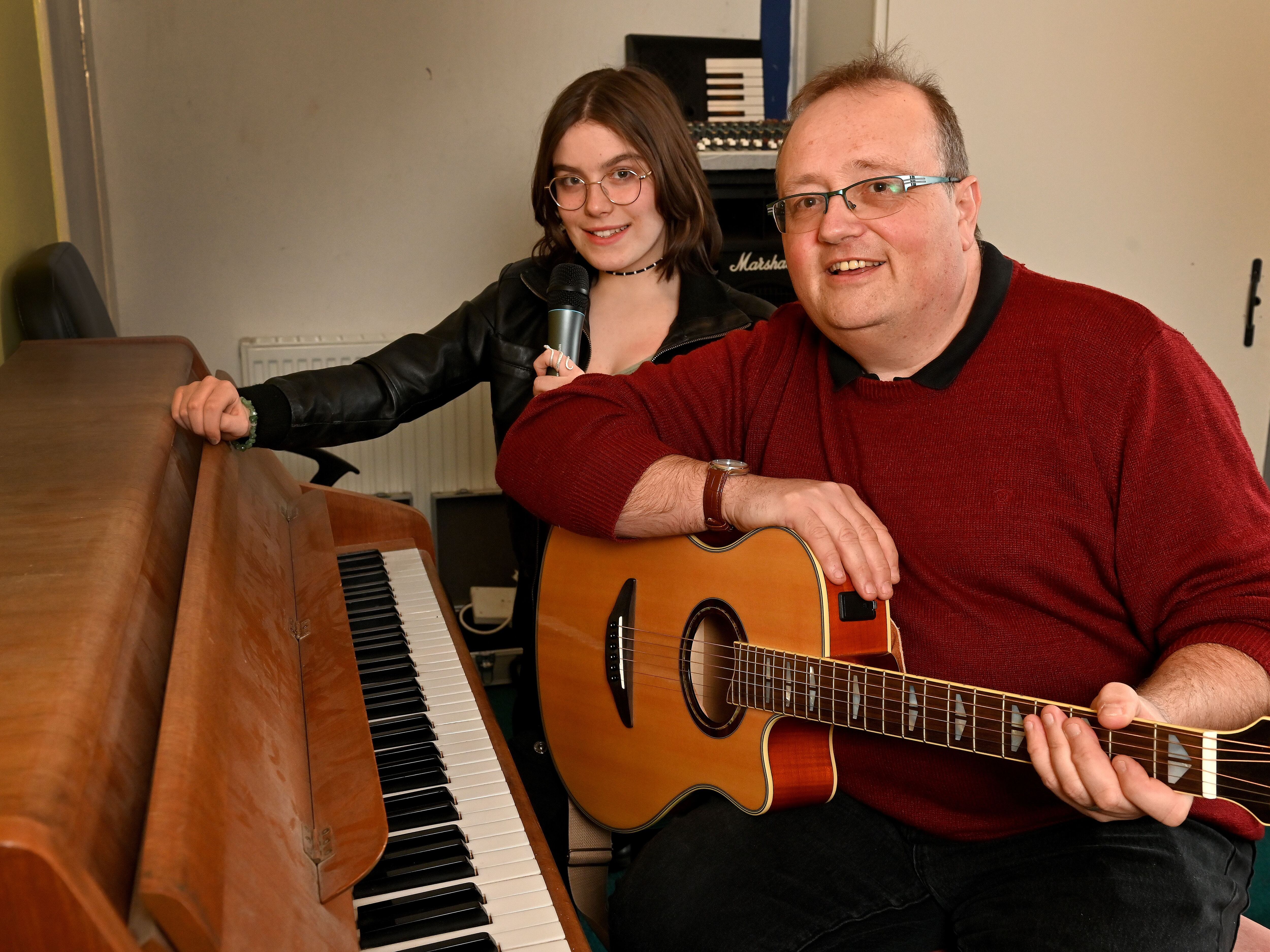 Stafford musicians team up with best selling American author
