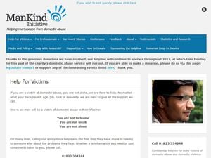 The mankind.org.uk website