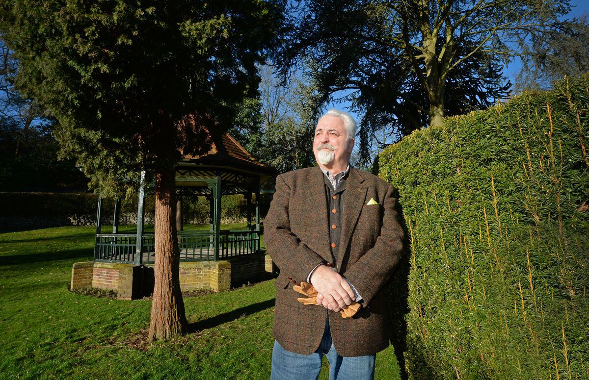 Ian McDermott, chairman of the friends of Brunswick Park, which has received Arboretum status 