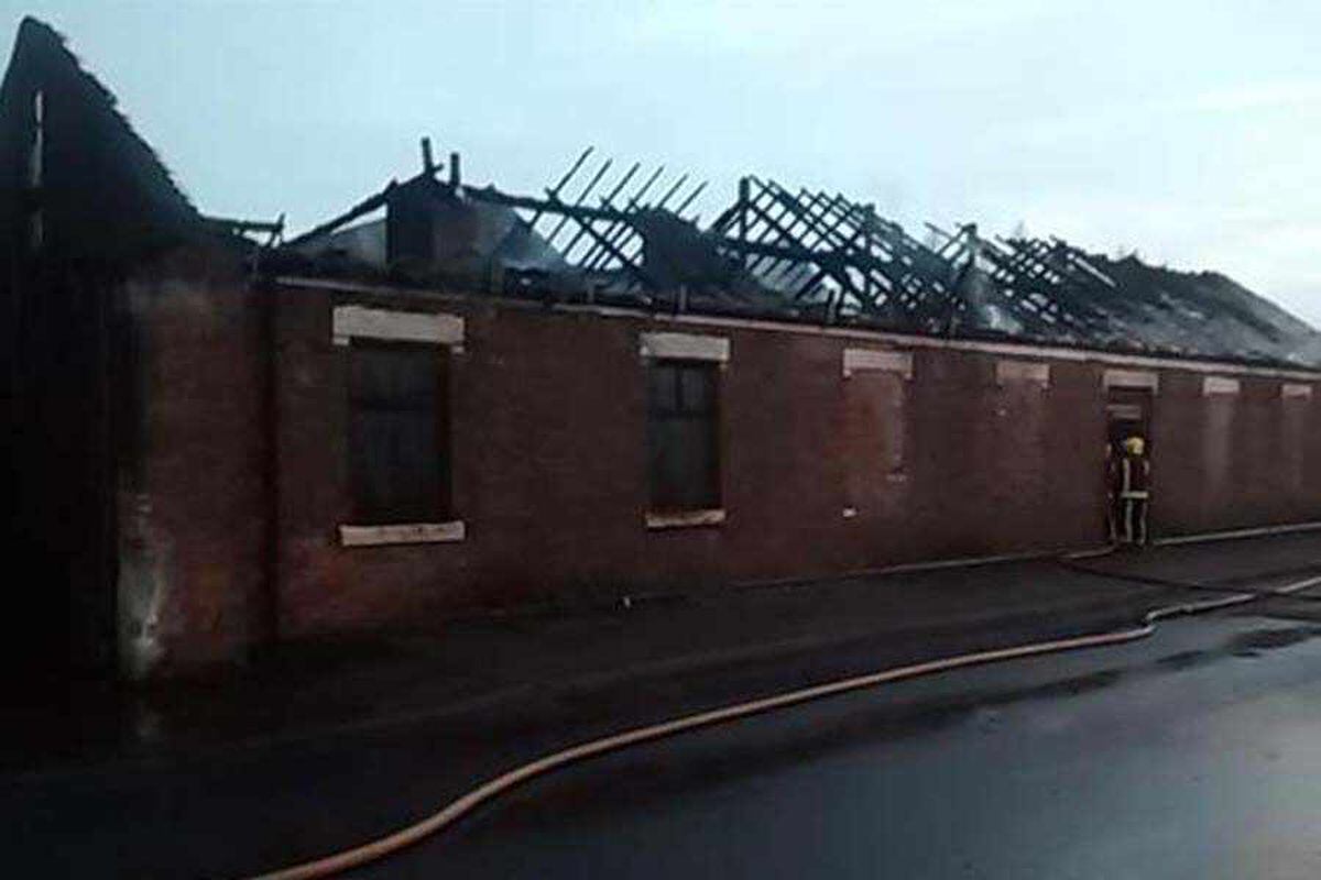 IN PICTURES: 35 firefighters tackle Wolverhampton factory blaze