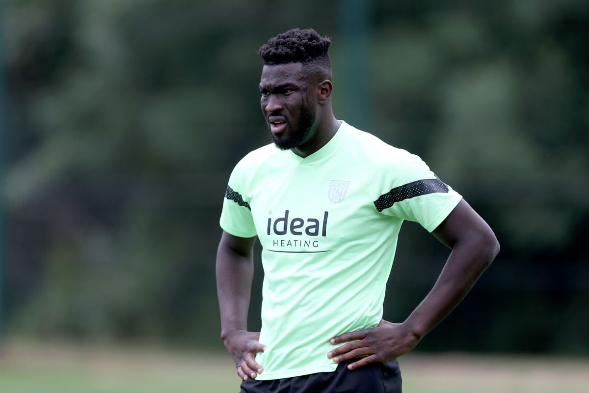 WALSALL, ENGLAND - JUNE 24: Daryl Dike of West Bromwich Albion at West Bromwich Albion Training Ground on June 24, 2022 in Walsall, England. (Photo by Adam Fradgley/West Bromwich Albion FC via Getty Images).