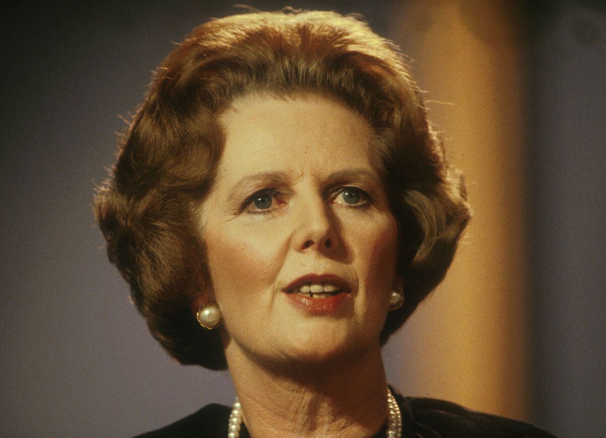 Programme Name: Thatcher: A Very British Revolution - TX: n/a - Episode: n/a (No. n/a) - Picture Shows: 1983 Margaret Thatcher - (C) BBC - Photographer: BBC