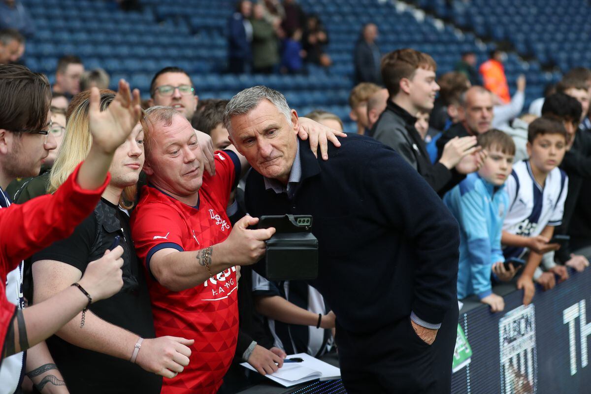 Tony Mowbray (Photo by Adam Fradgley/West Bromwich Albion FC via Getty Images).