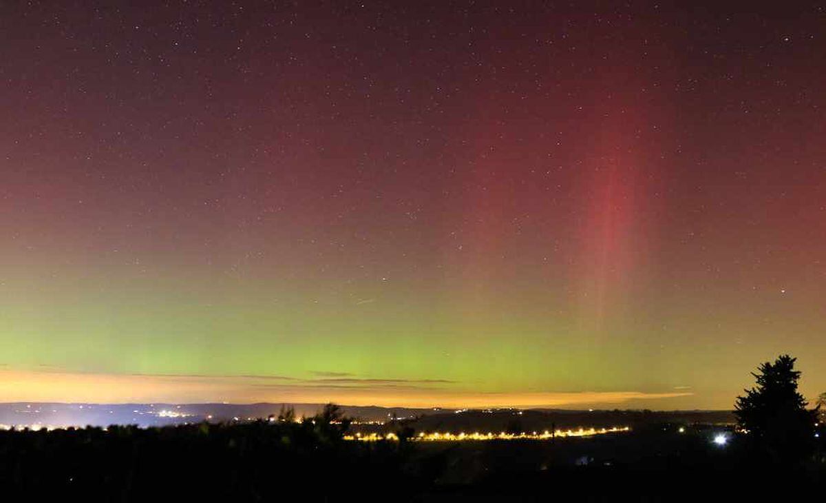 Pictured Not So Northern Lights Captured In Staffordshire Express And Star