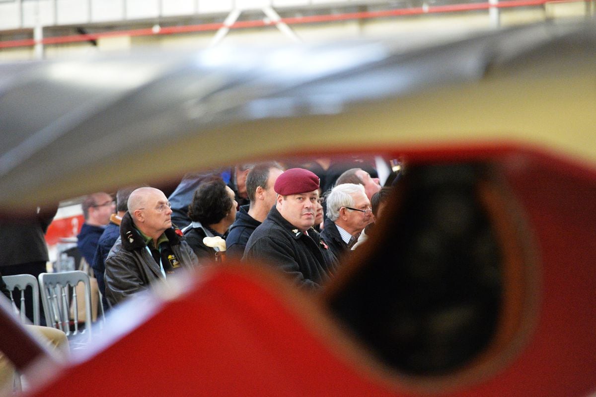 The Remembrance Service at RAF Cosford