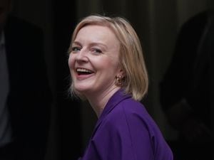 Liz Truss following the announcement that she is the new Conservative Party leader