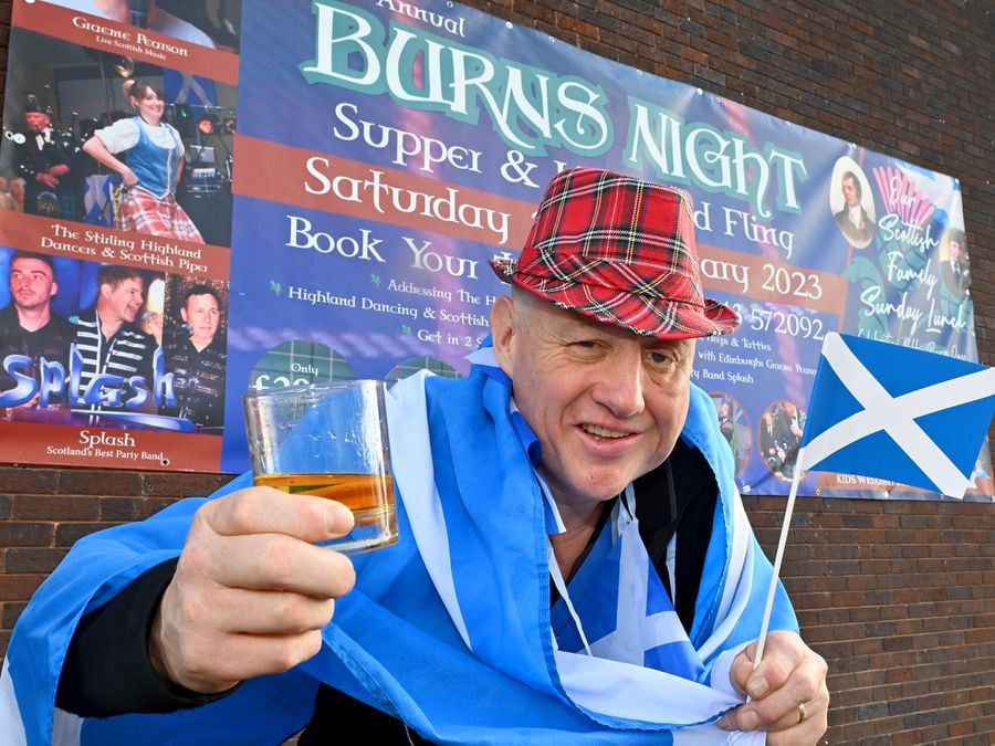 Scott Murray, owner of Bar Sport, Cannock, looks forward to Burns Night