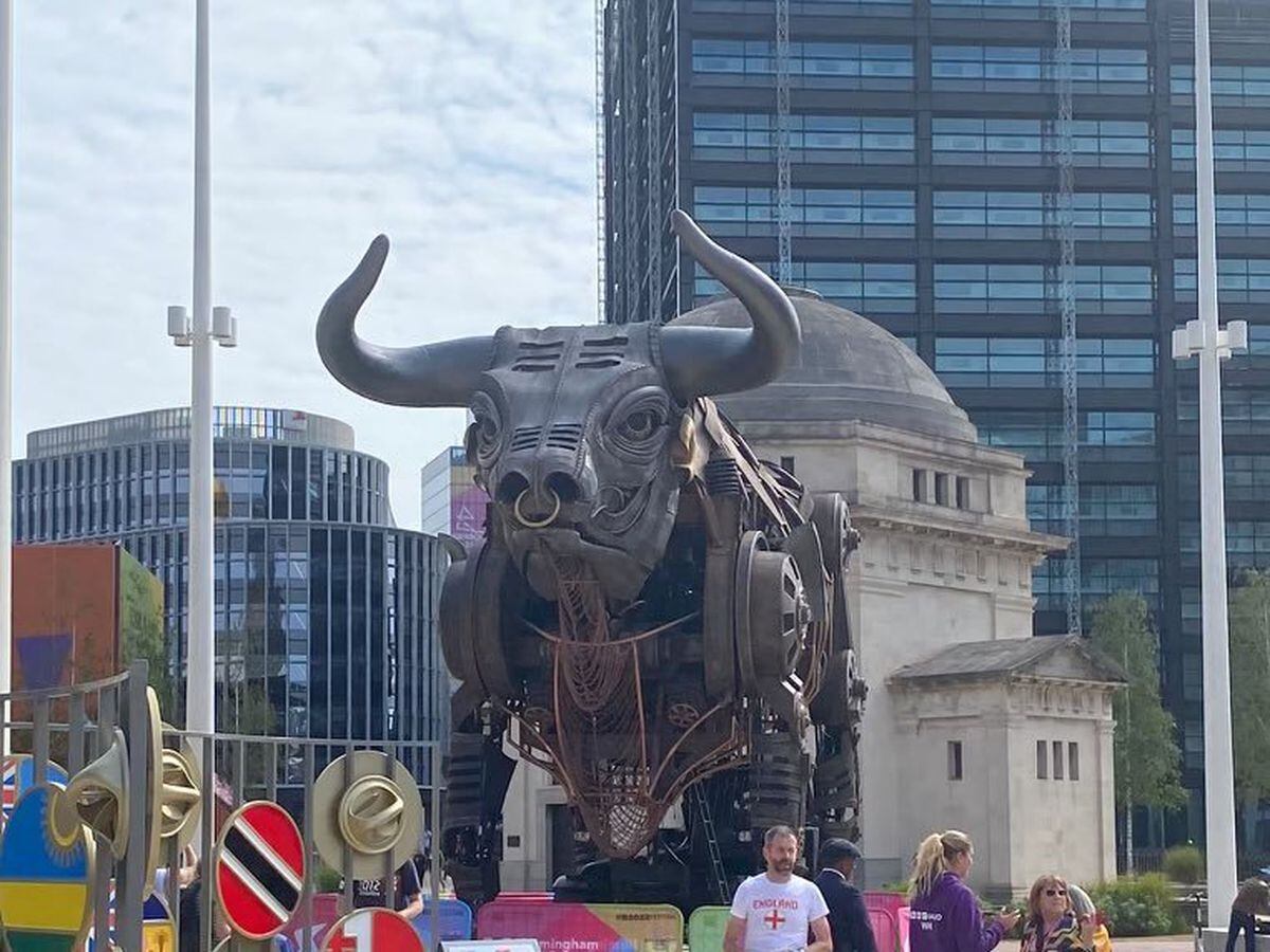 The Raging Bull in Birmingham's Centenary Square