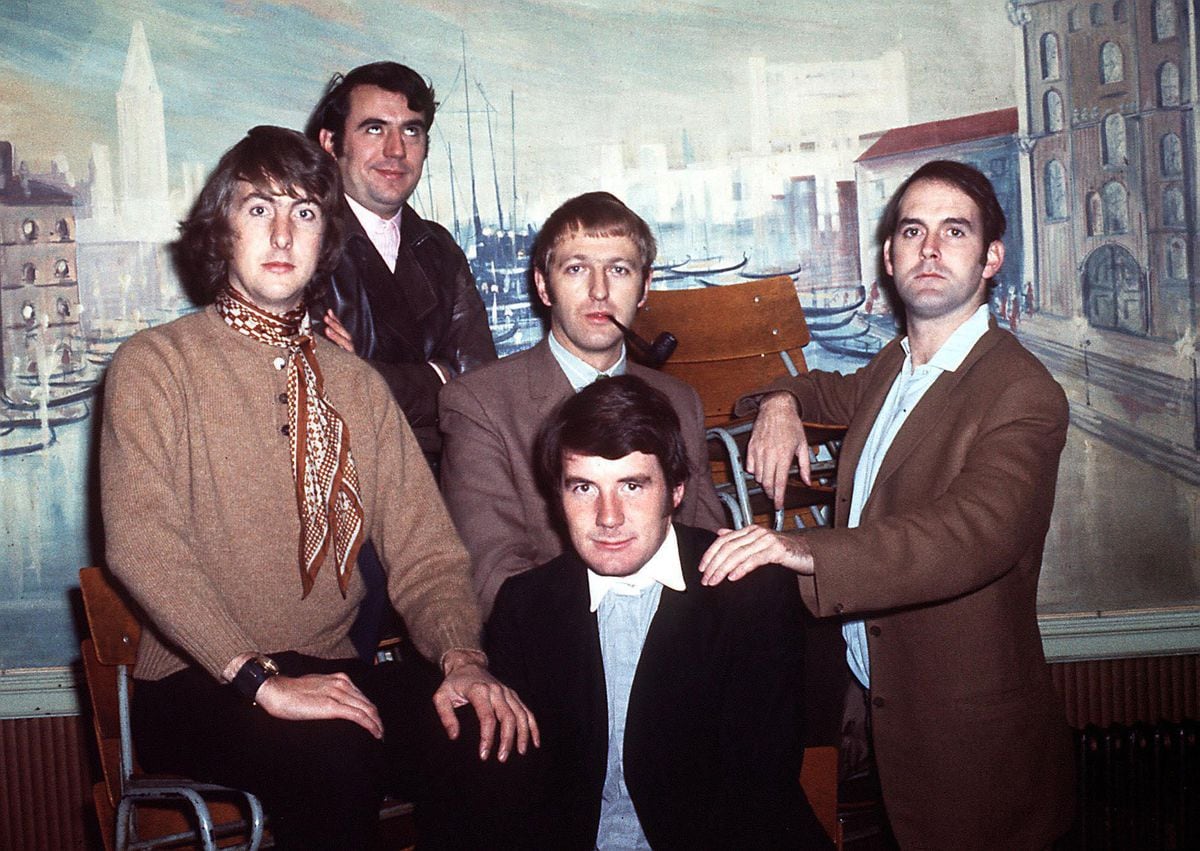 Left to Right: Eric Idle, Terry Jones, Graham Chapman, John Cleese and Michael Palin of Monty Python