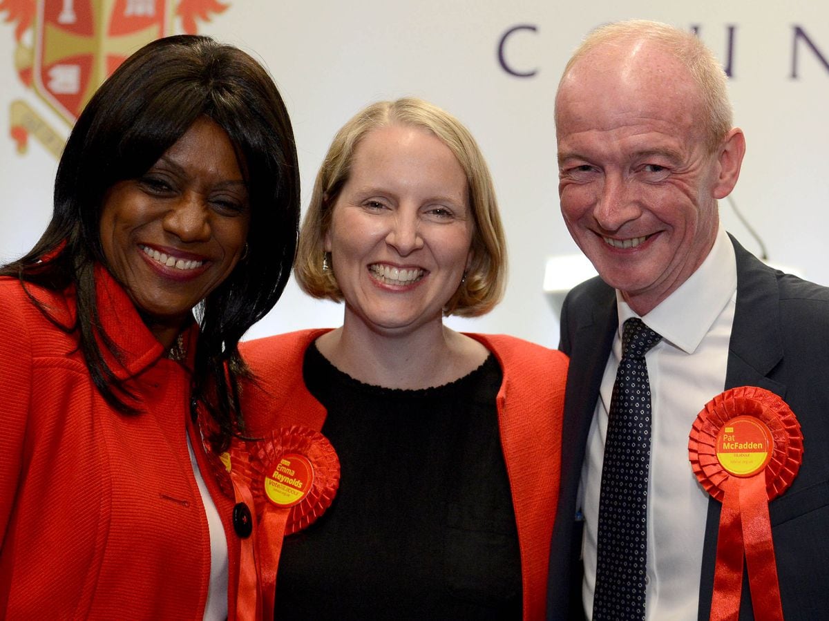 Eleanor Smith, Emma Reynolds and Pat McFadden are all hoping to be re-elected as Labour MPs in Wolverhampton
