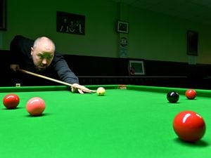 James Vukmirovic was able to learn the correct techniques for holding the cue, bridging his fingers and striking the cue ball