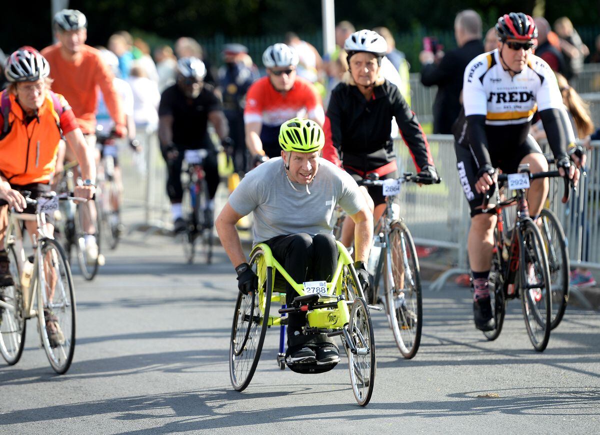 The Wolverhampton event has evolved in recent years to a half marathon and cycling events