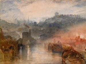 JMW Turner's painting of Dudley Castle and surrounding lime kilns