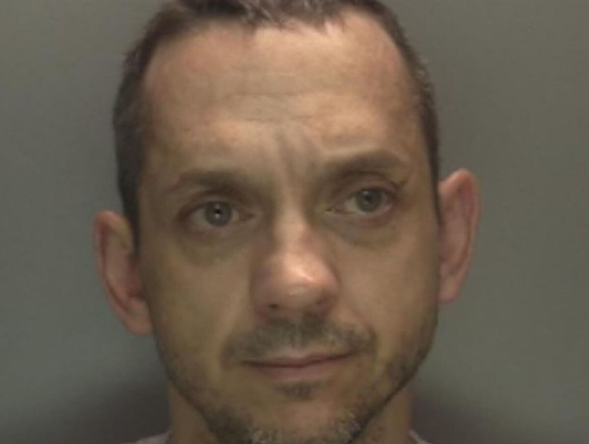 Adrian Stanton has been jailed for a series of residential burglaries. Photo: West Midlands Police