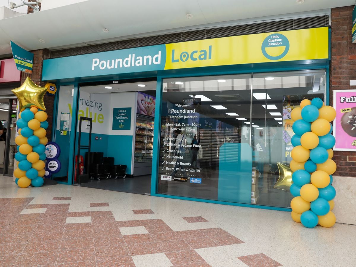 The Poundland Local at Clapham Junction in London which opened last month