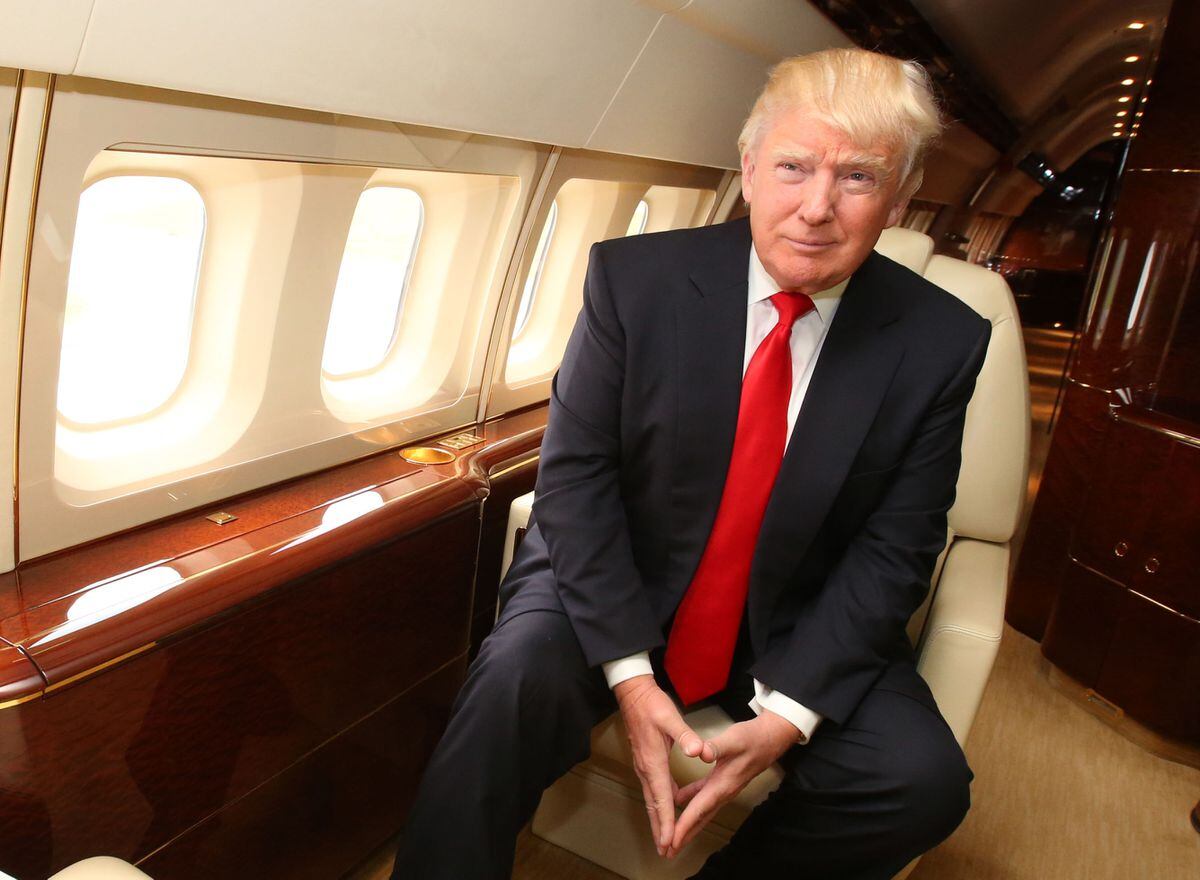 You could buy a huge jet like Donald Trump