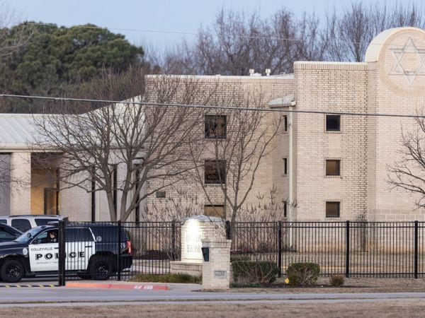 UK authorities are liaising with officials in the US after a British hostage-taker was shot dead following a stand-off at synagogue in Texas (Brandon Wade/PA)