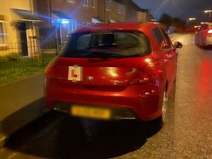 The vehicle was seized. Photo: Staffordshire Police Roads Policing Unit
