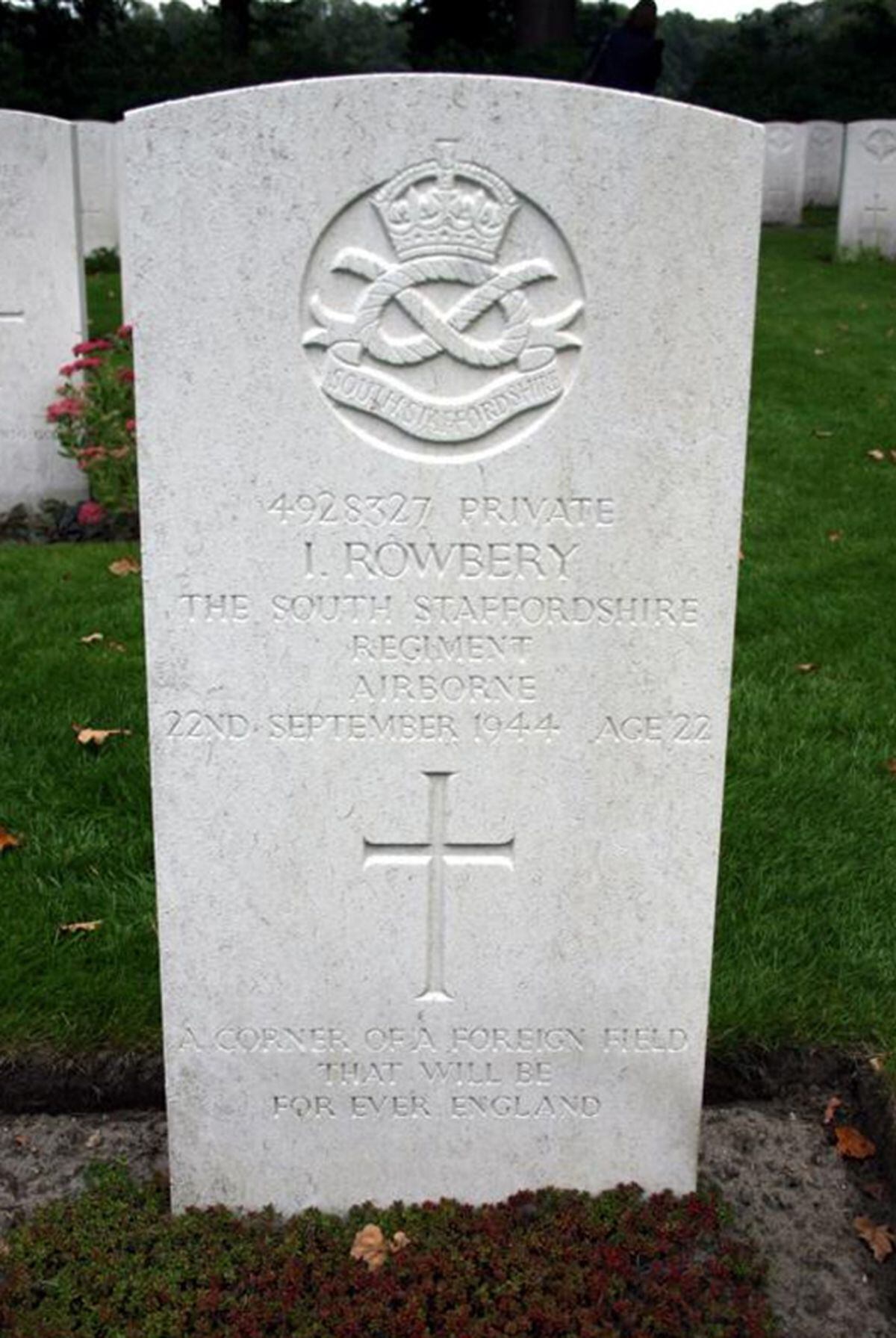 Ivor's grave