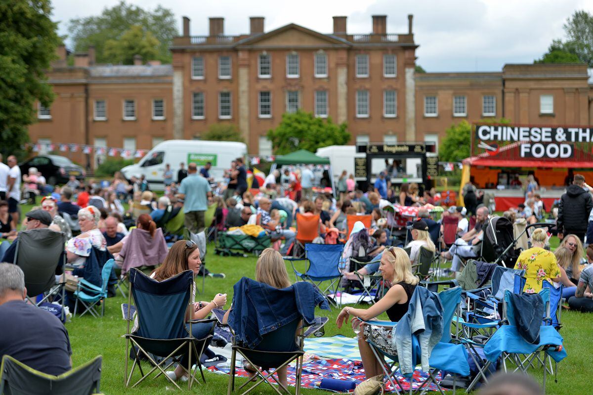 Black Country day is celebrated at Dudley Council's Black Country Musicom in the setting of Himley Hall