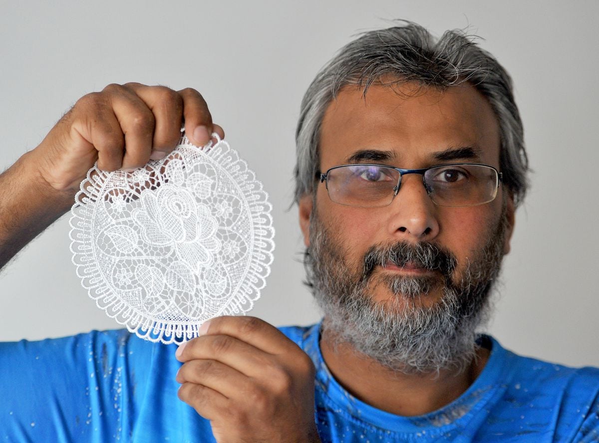 Jagdish Bhutta, 53, from Wolverhampton, ordered a four-man tent online but received a lace doily instead