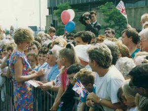 Flashback: The day Princess Diana came to Wolverhampton