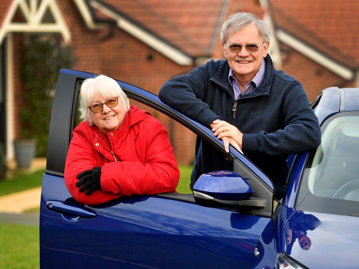 The Eccleshall Voluntary Car Scheme is appealing for voluntary drivers who would be prepared to provide a service for local residents for medical appointments. Pictured are Peter and Joy Jones who organise the scheme