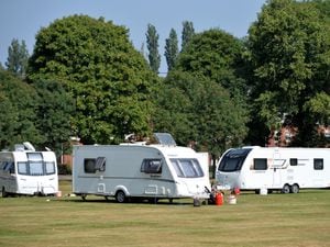 Some of the caravans