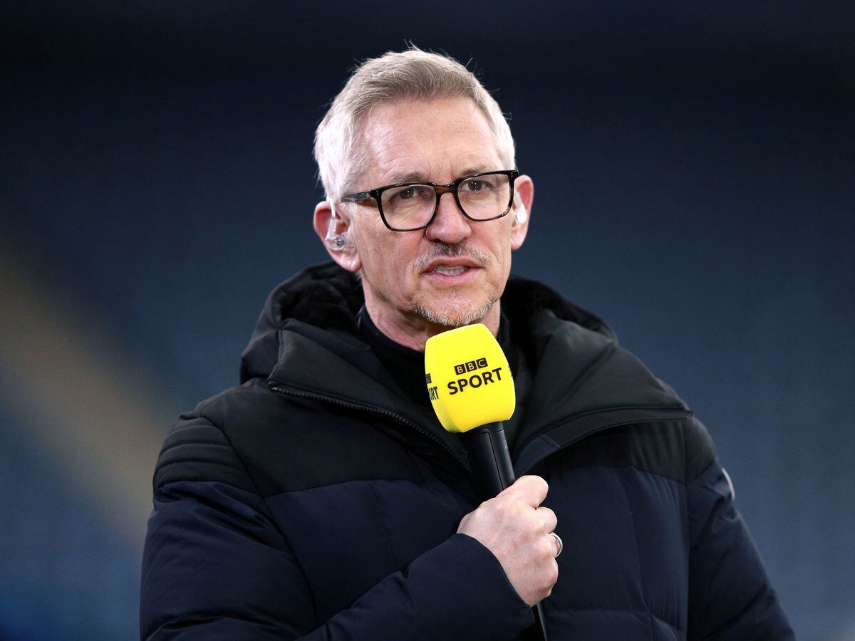 
              
File photo dated 21-03-2021 of Gary Lineker, who will "step back" from presenting Match Of The Day until he and the BBC have reached an "agreed and clear position" on his use of social media, the broadcaster said. Issue date: Friday March 10, 2023. PA Photo. See PA story SOCCER Lineker. Photo credit should read Ian Walton/PA Wire.
            
