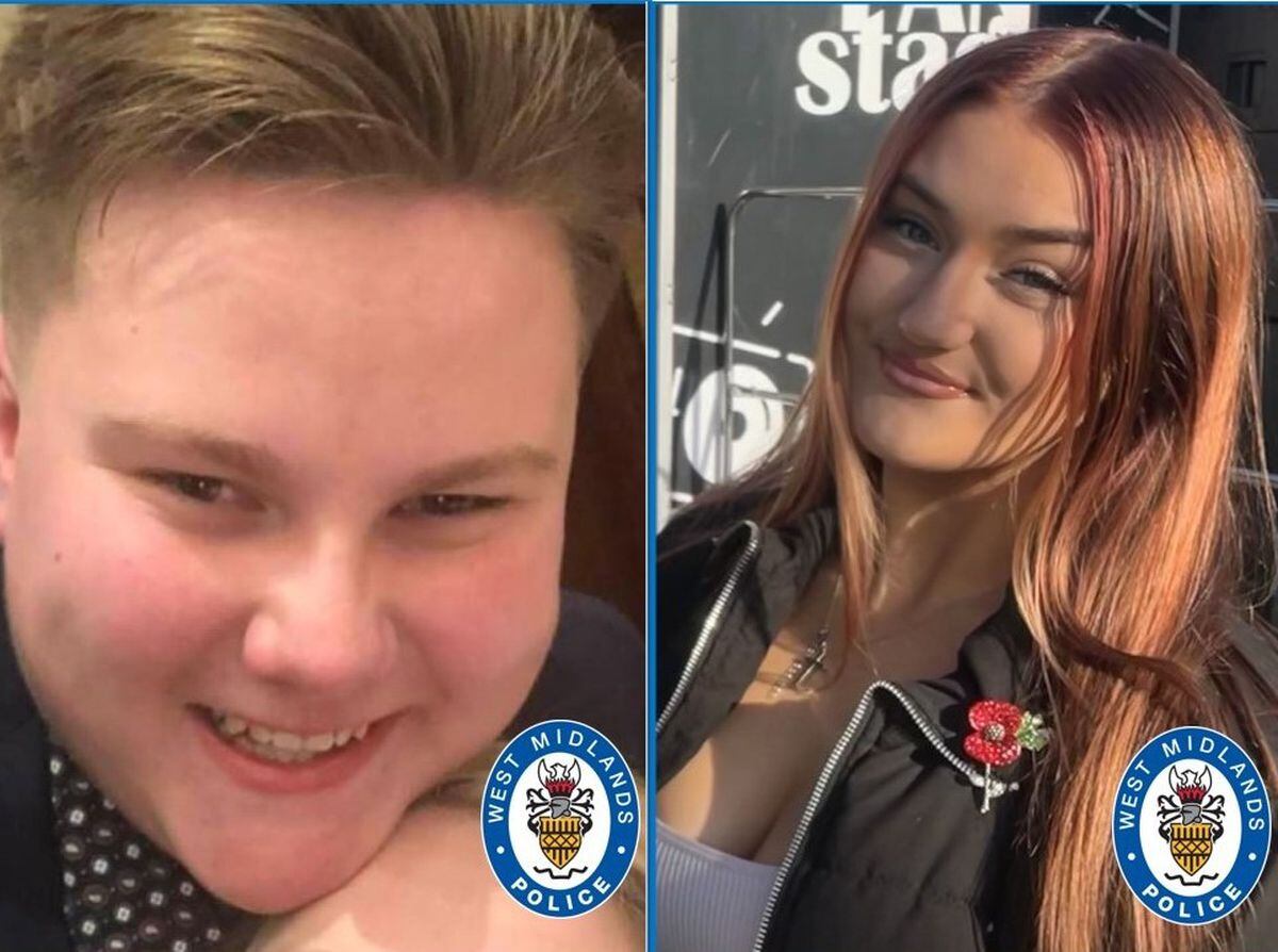 Ben Corfield and Liberty Charris. Photo: West Midlands Police