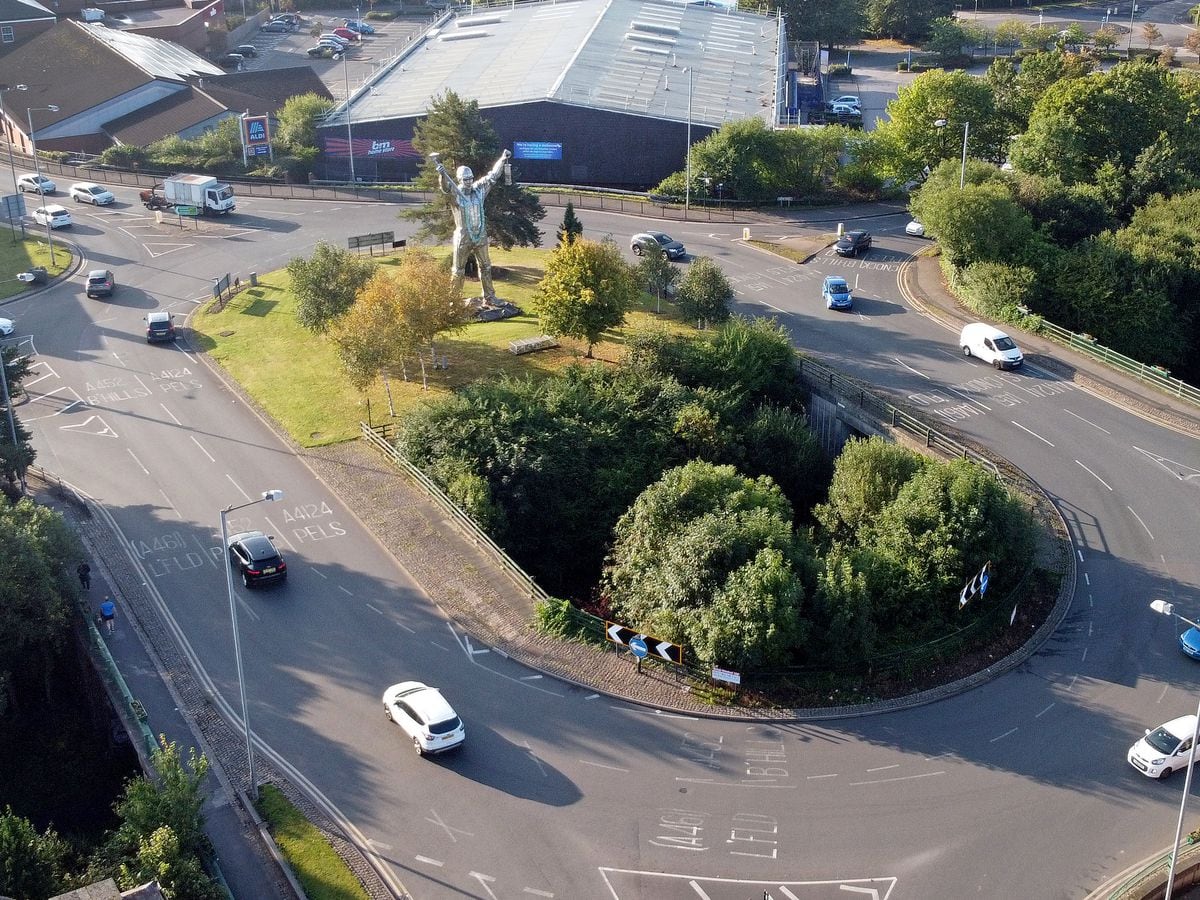 The 'Jigger' roundabout which has been named best in the UK