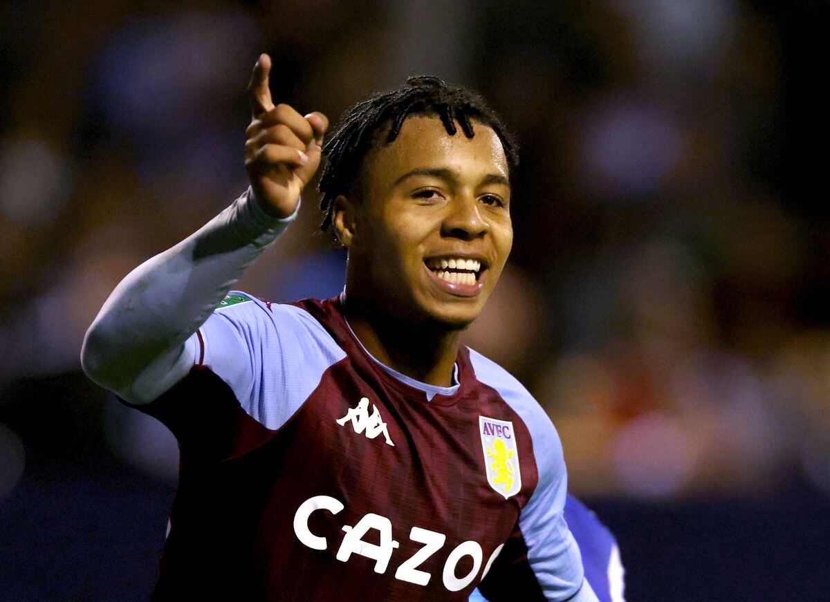 
              
File photo dated 24-08-2021 of Aston Villa's Cameron Archer, who has joined Preston North End on loan. Issue date: Monday January 24, 2022. PA Photo. See PA story SOCCER Preston. Photo credit should read Richard Sellers/PA Wire.
            
