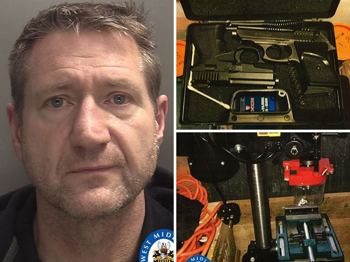 JAILED: Walsall man had gun modification workshop in 