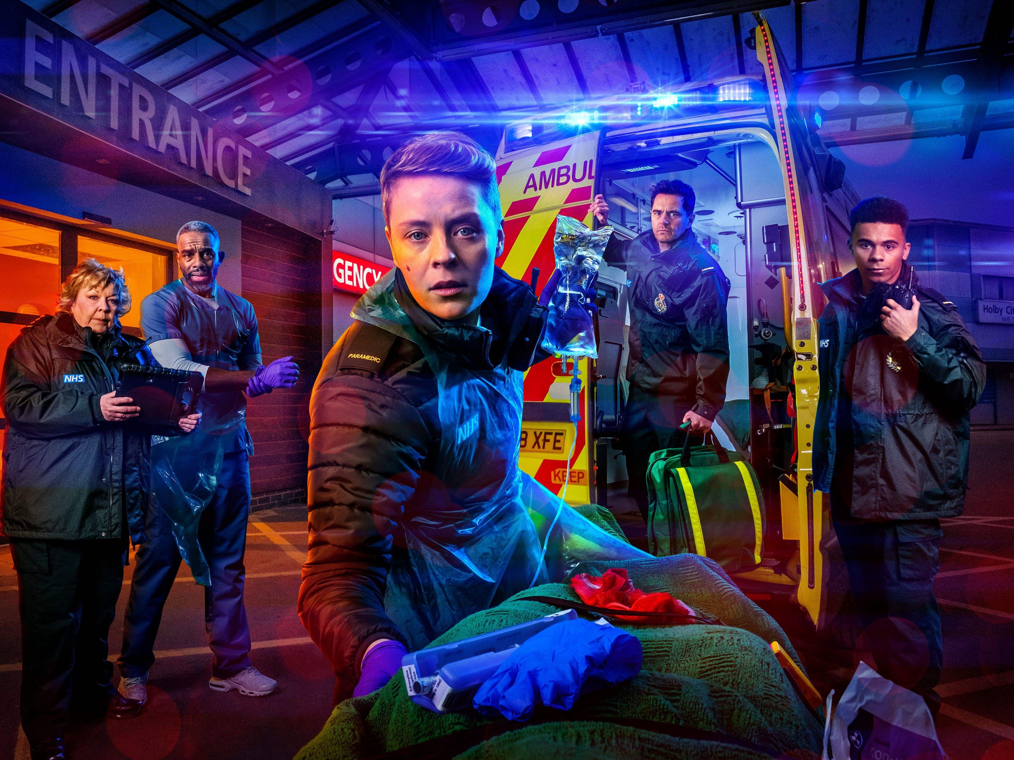 Casualty’s first improvised episode to illustrate pressure on paramedics