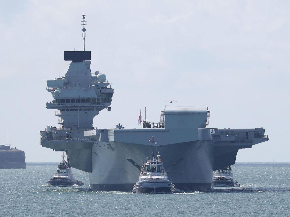 Hms Queen Elizabeth Back In Home Port As Fully Trained Aircraft Carrier Express Star