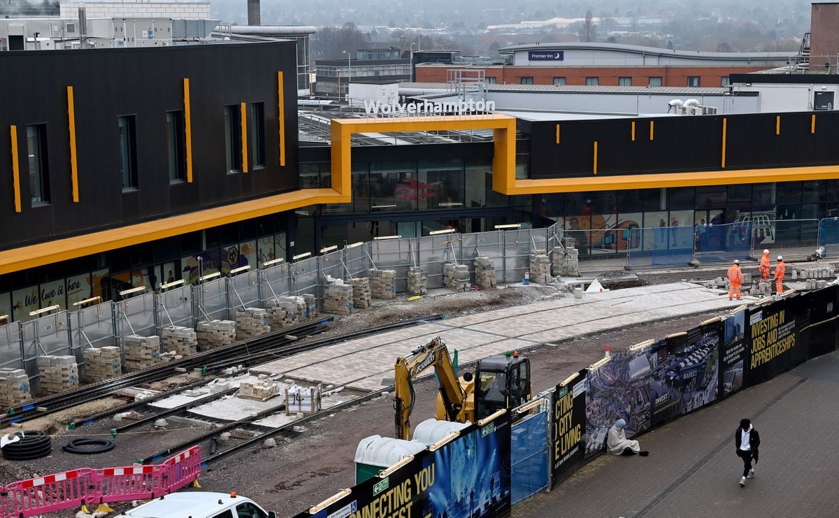 Long-awaited Wolverhampton station tram extension opening plans revealed |  Express & Star