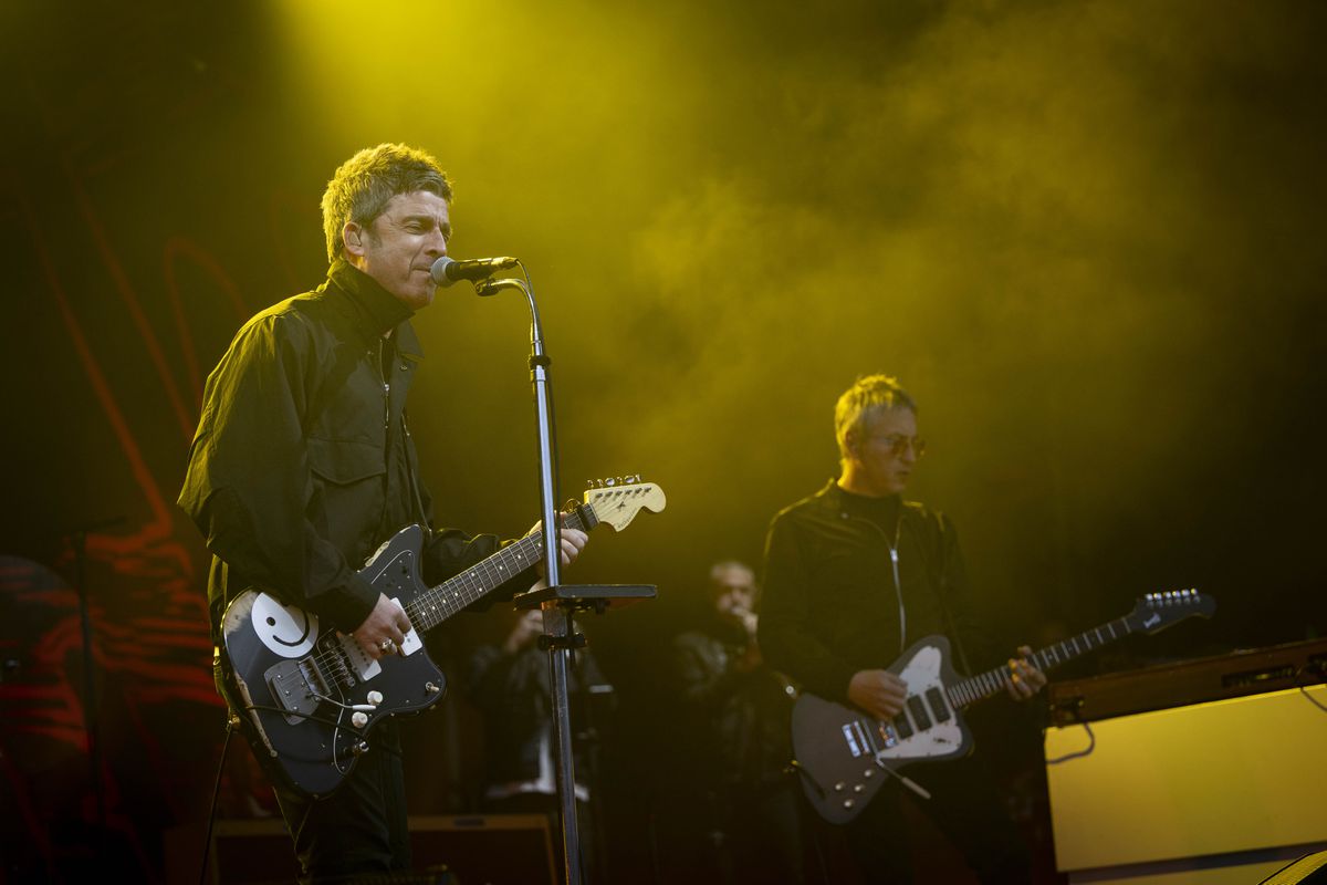 Noel Gallagher's High Flying Birds at Forest Live. Photo: Dave Cox