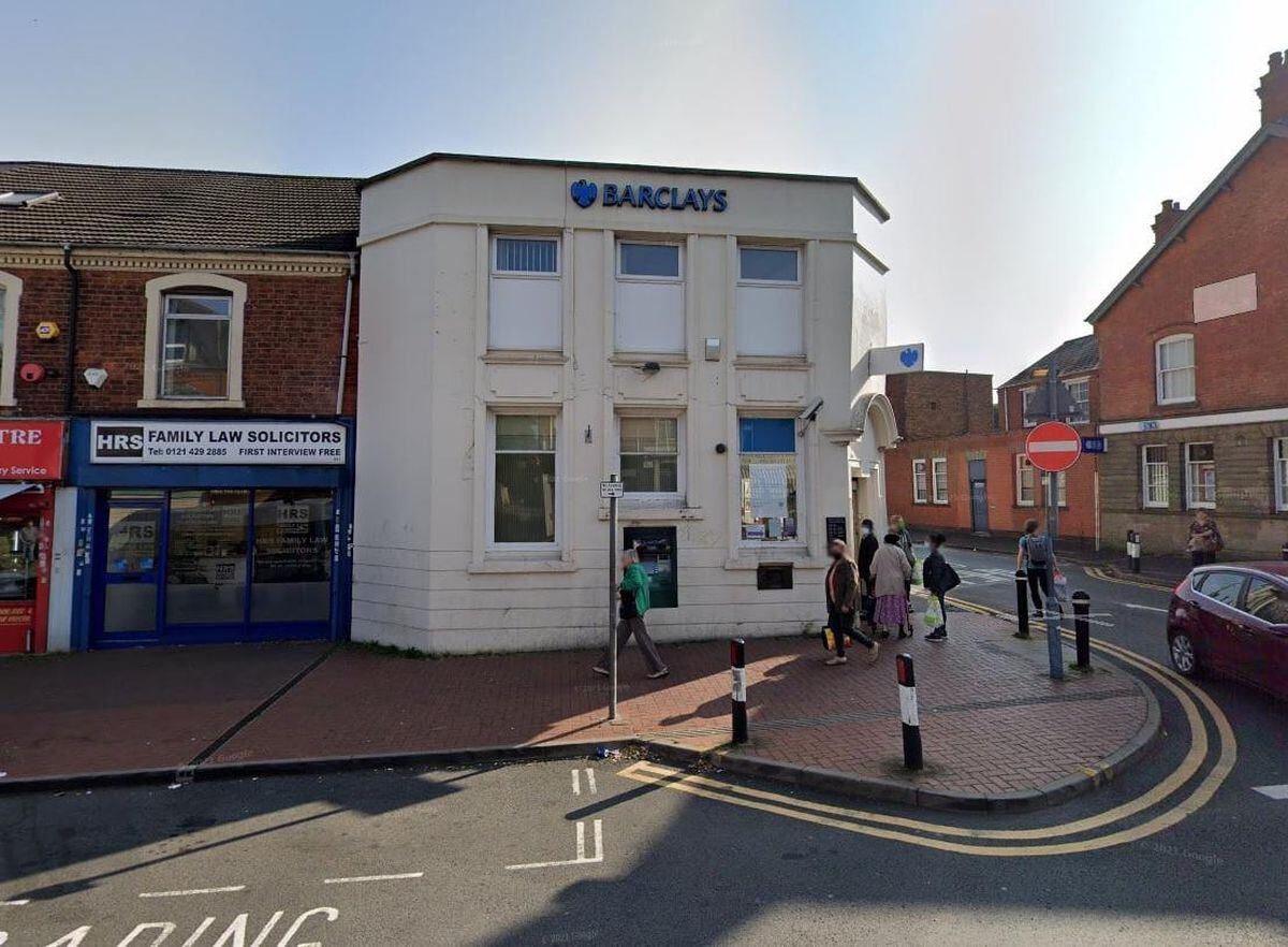 Barclays bank, located on Bearwood high street, closed in July 2021.