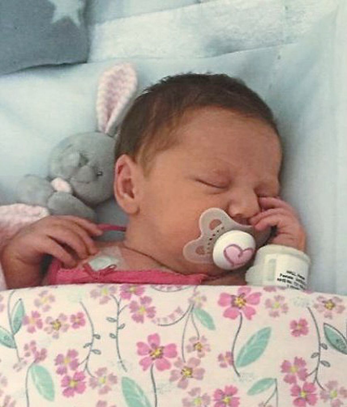 Baby Harper who had a heart condition