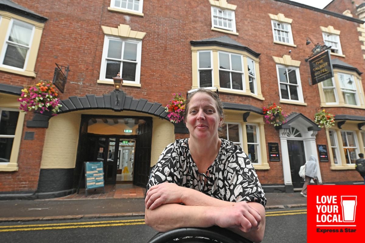 Talbot Hotel in Stourbridge. Pictured,  general manager Catherine Growcott..